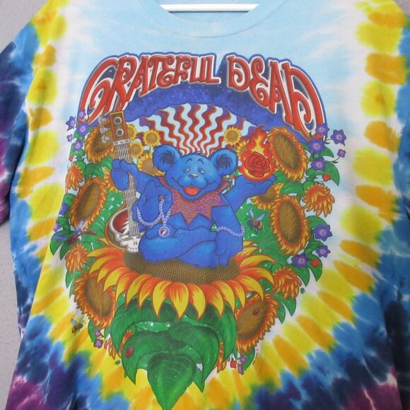 Grateful Dead‎ Inspiration Bear Tie Dye Band T Shirt 2006 - Picture 4 of 11